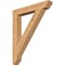Ekena Millwork Traditional Slat Smooth Bracket, Western Red Cedar, 5 1/2"W x 40"D x 48"H BKT06X40X48TRA06SWR - alternate 1
